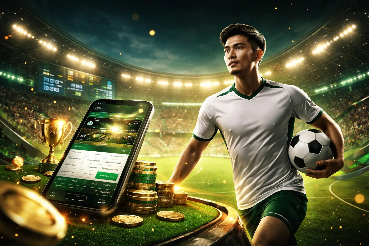 Giao diện okbet casino với các yếu tố bảo mật kỹ thuật số